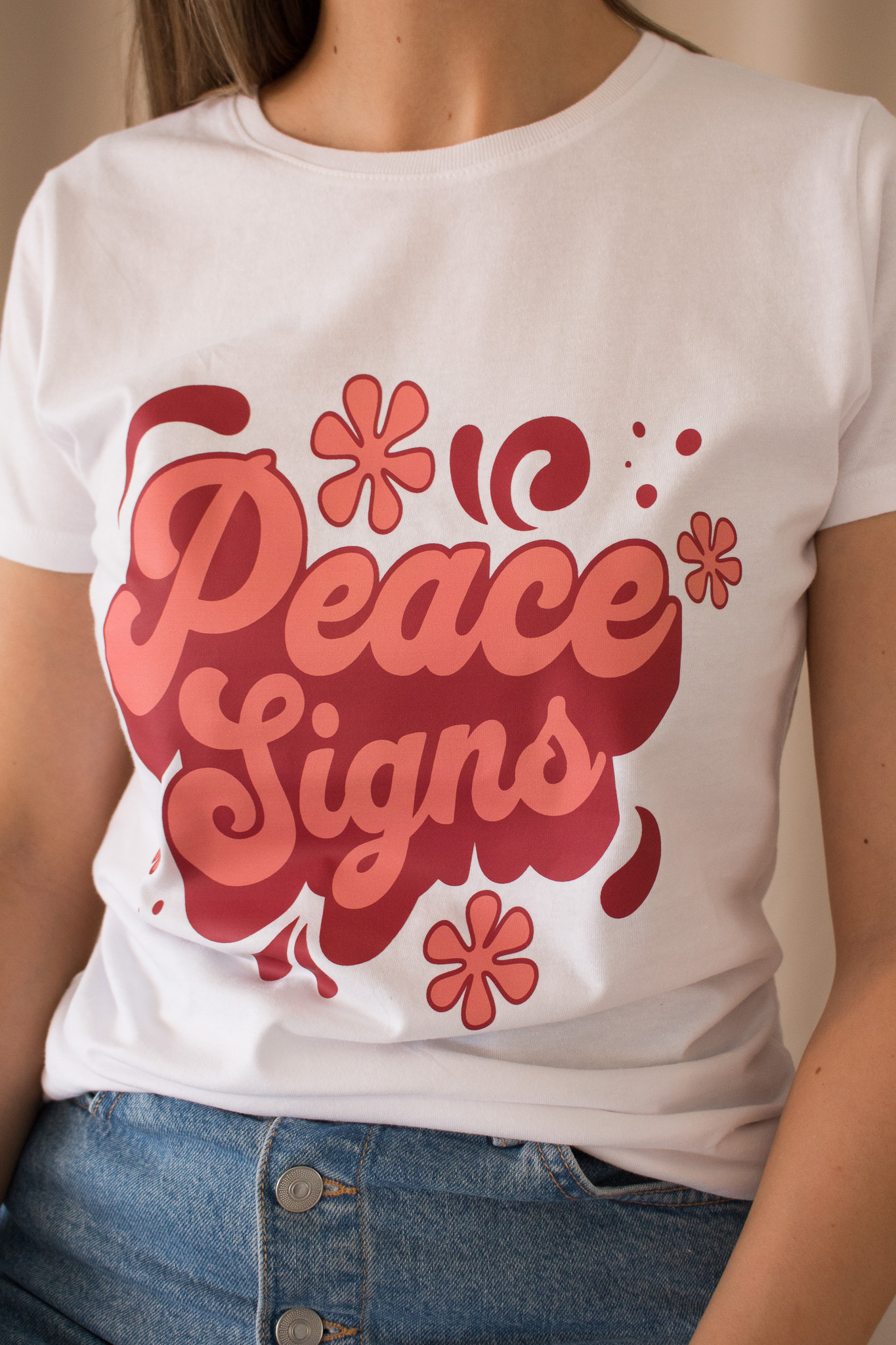Tričko Peace signs
