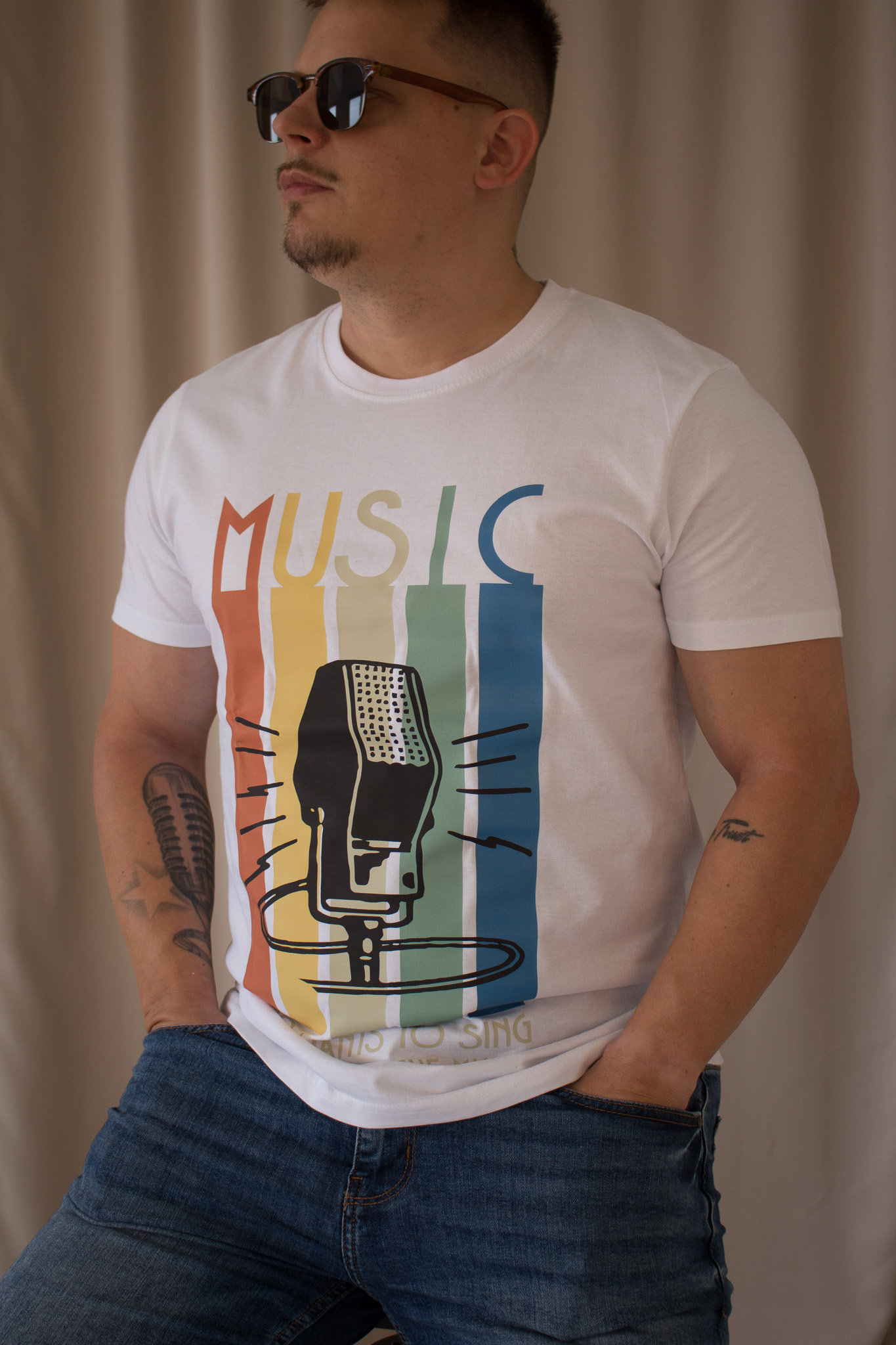Tričko Music