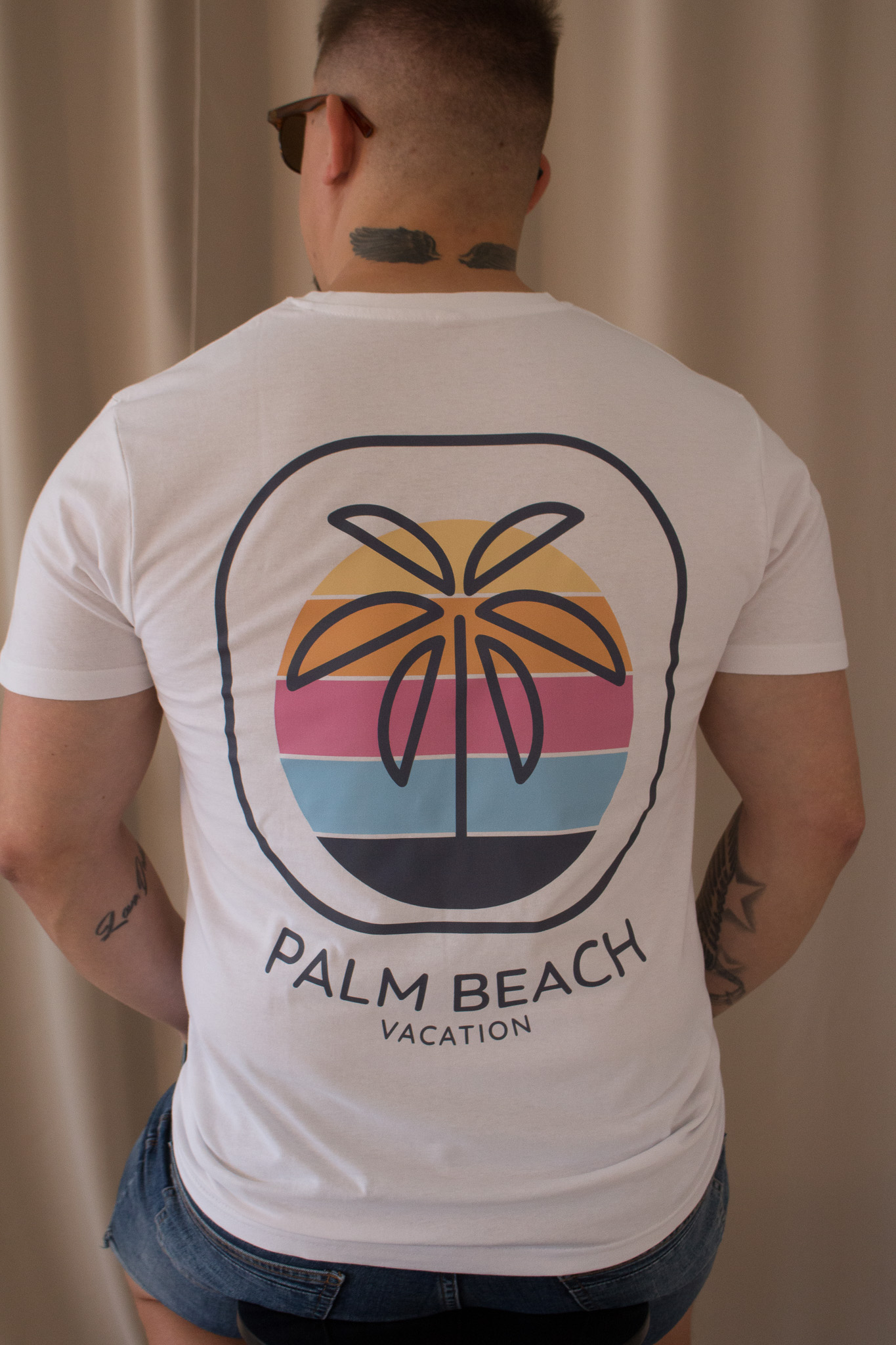 Tričko Palm beach