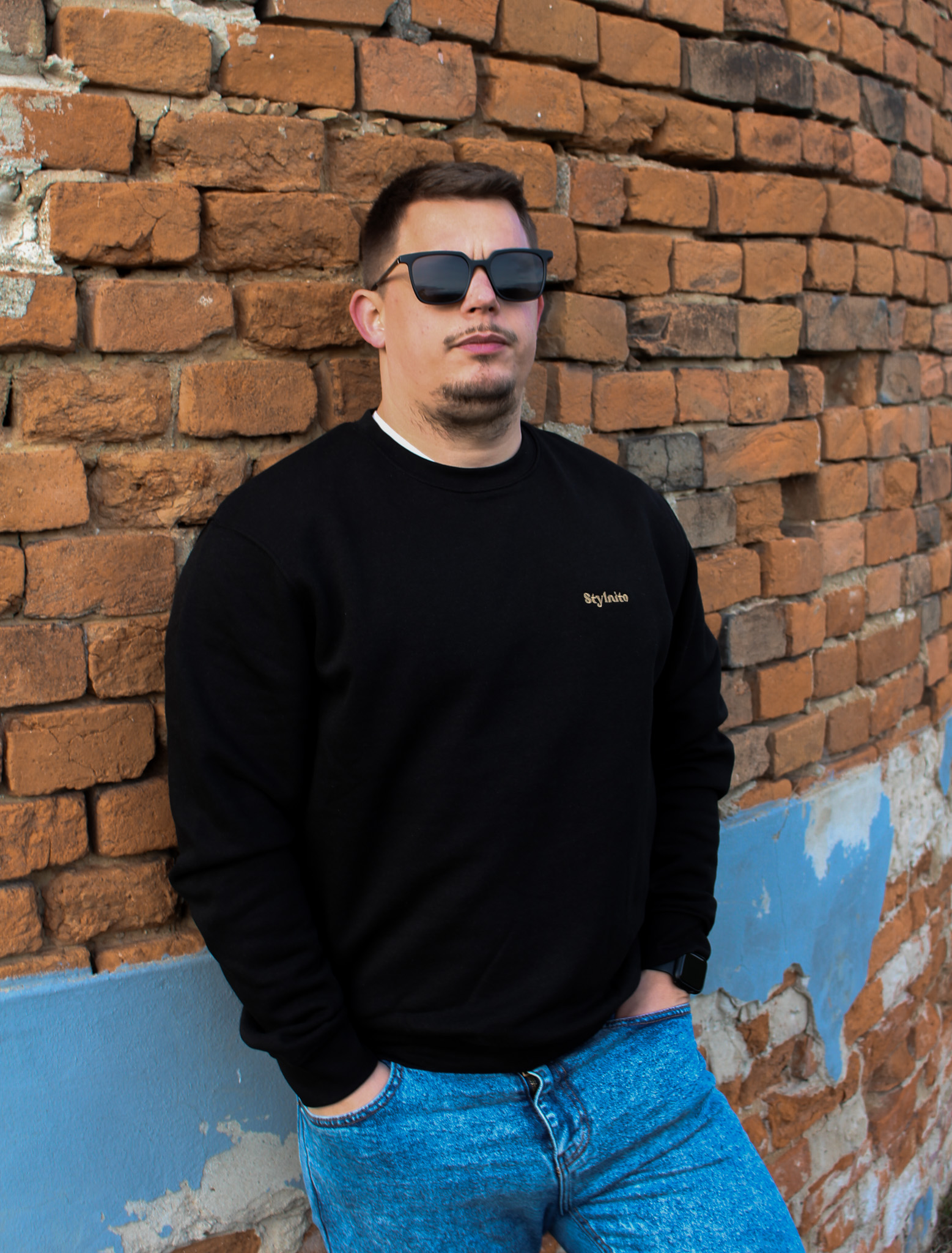 Originální Stylnito mikina černá