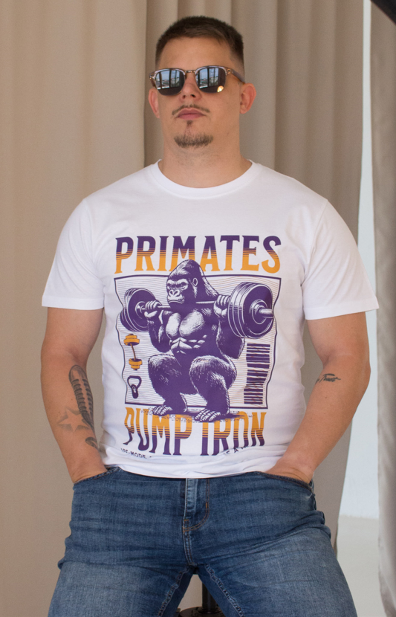 Tričko Pump iron