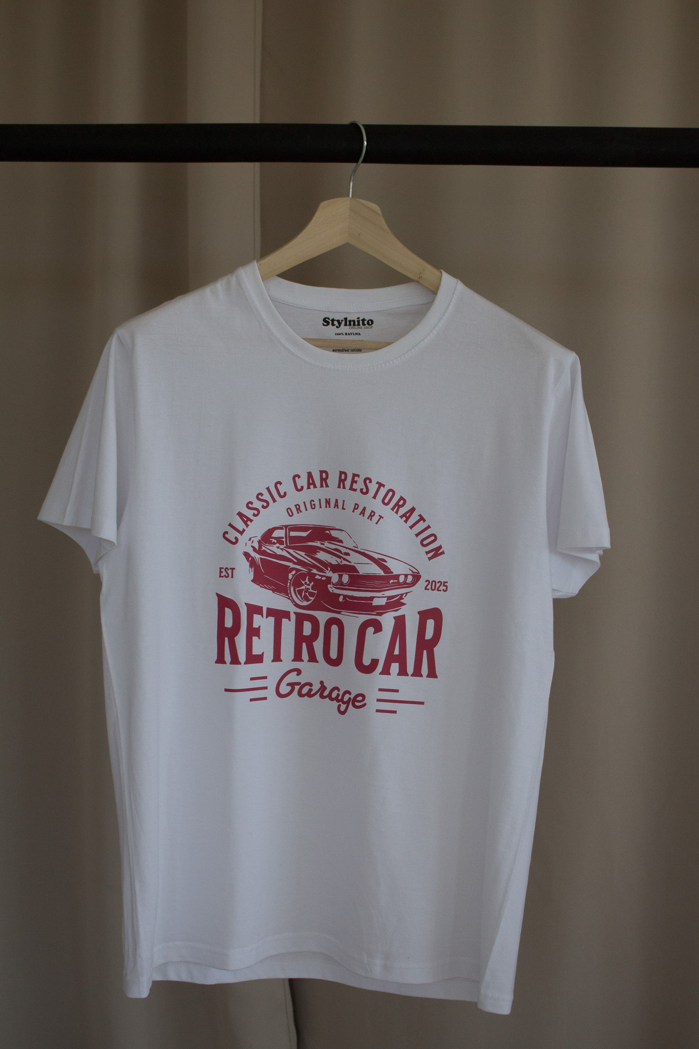 Tričko Retro car