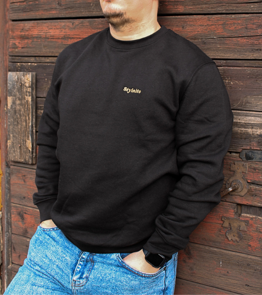 Originální Stylnito mikina černá
