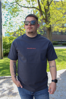 Oversize unisex tričko Zpracovávám realitu